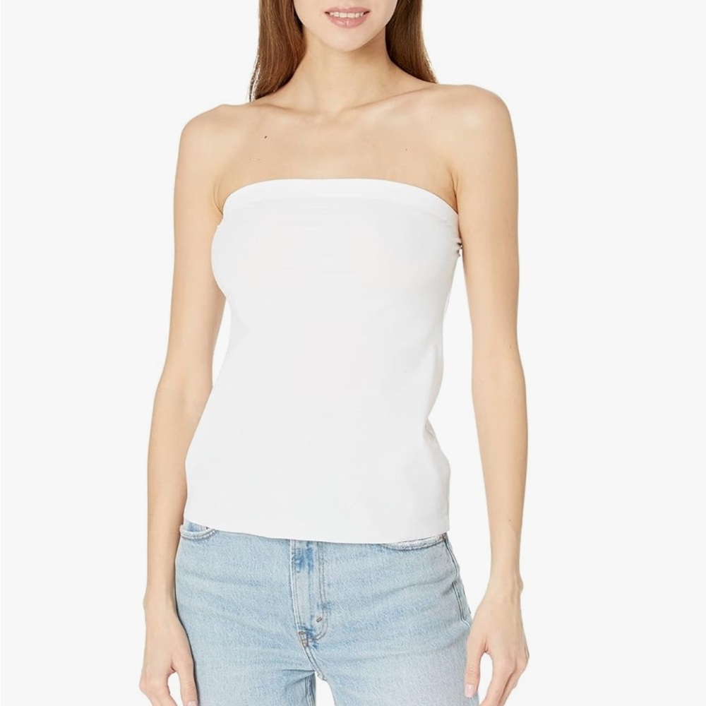 NWT Commando White Strapless Cami